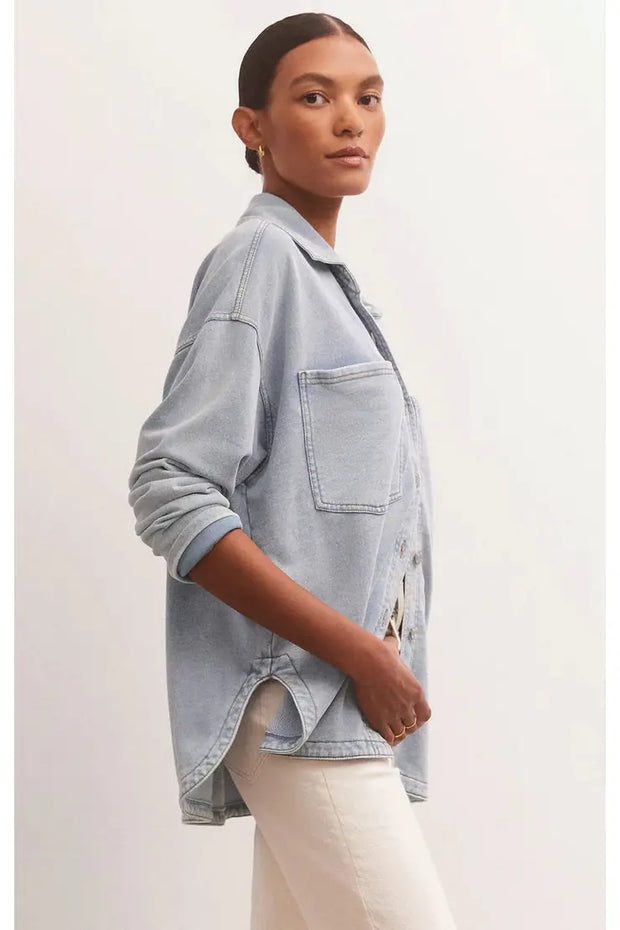 All Day Knit Denim Jacket