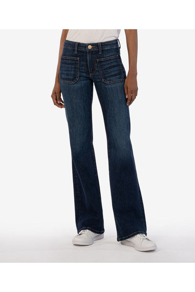 Ana Flare with Patch Pocket
