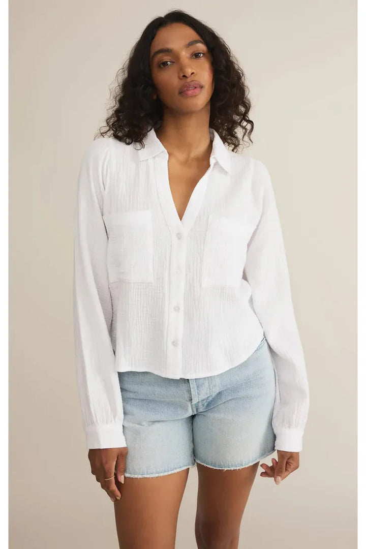 Campo Button Up Gauze
