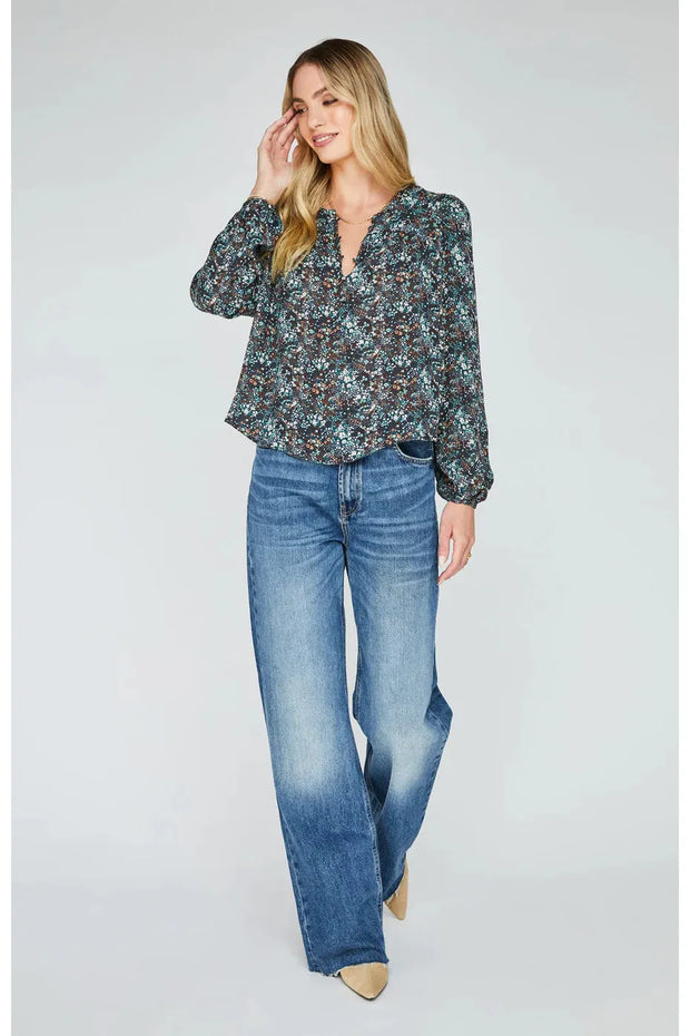 Evie Top _ Midnight Daisy