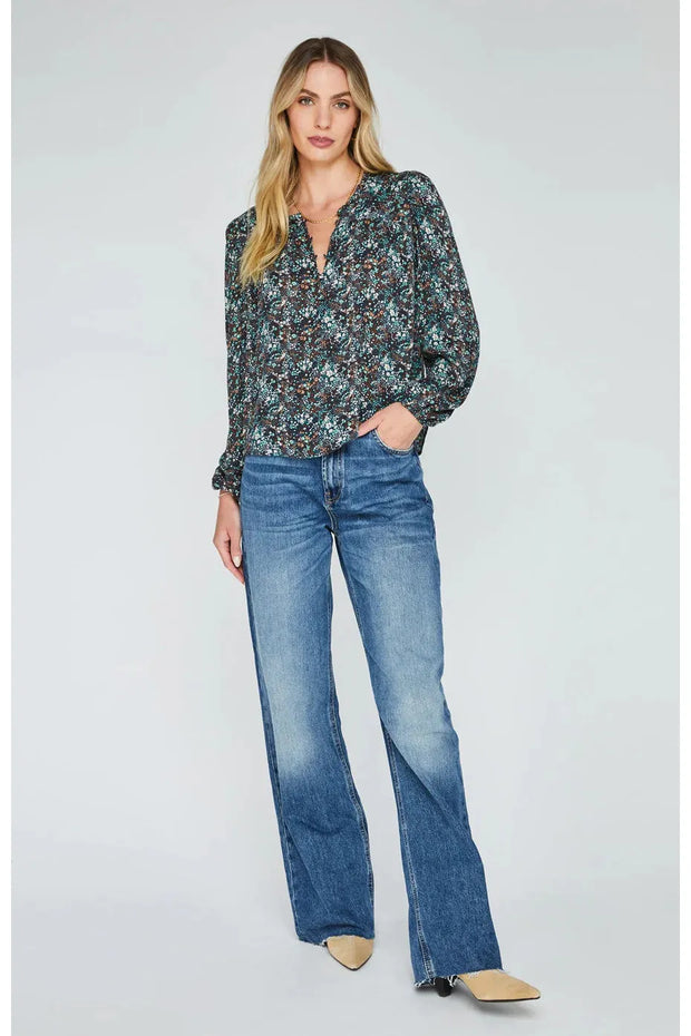 Evie Top _ Midnight Daisy