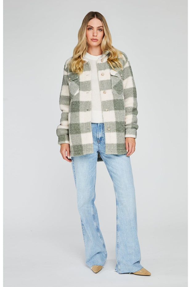 Oaklynn Jacket - Laurel Plaid