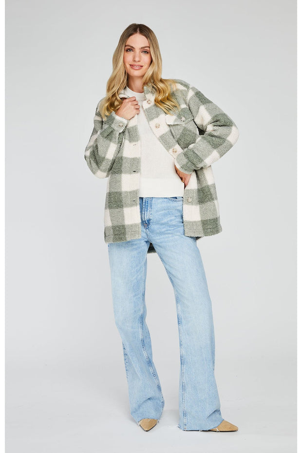Oaklynn Jacket - Laurel Plaid