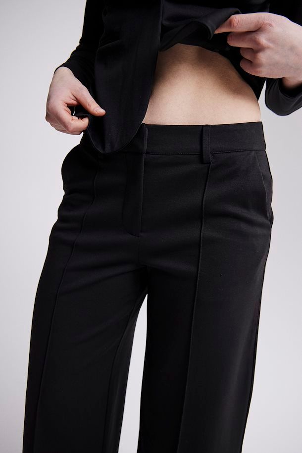 Kate Office Wide Pant - Black