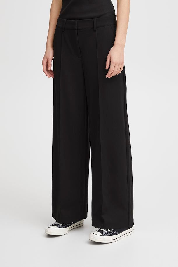 Kate Office Wide Pant - Black