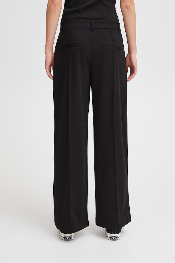 Kate Office Wide Pant - Black