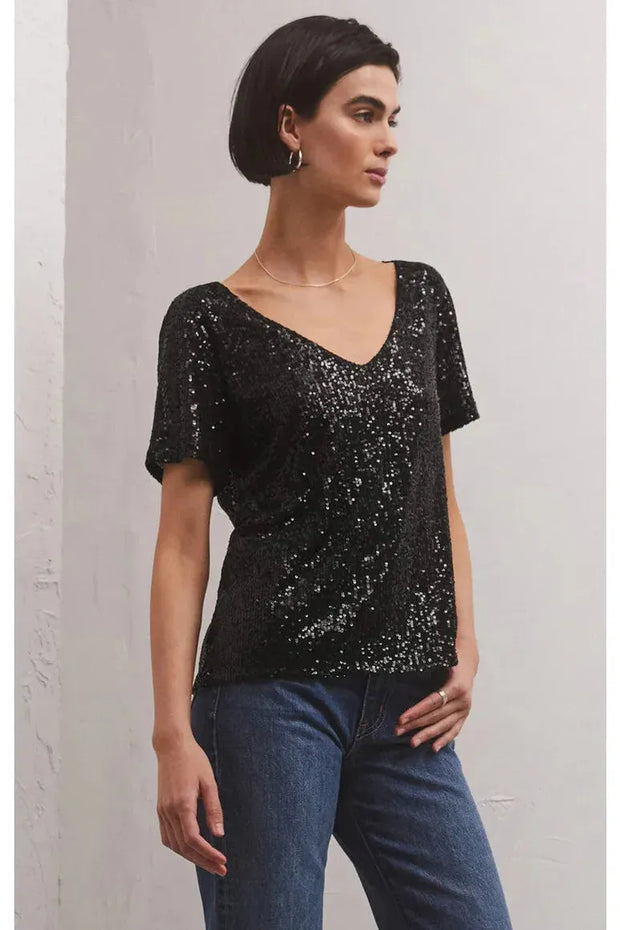 Marbella Sequin Top