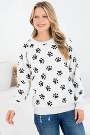 Paws Print Sweatshirt