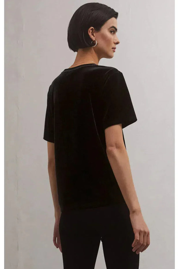 Simone Velvet Top