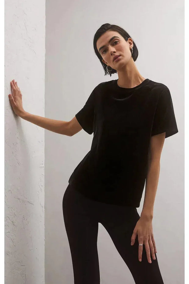Simone Velvet Top