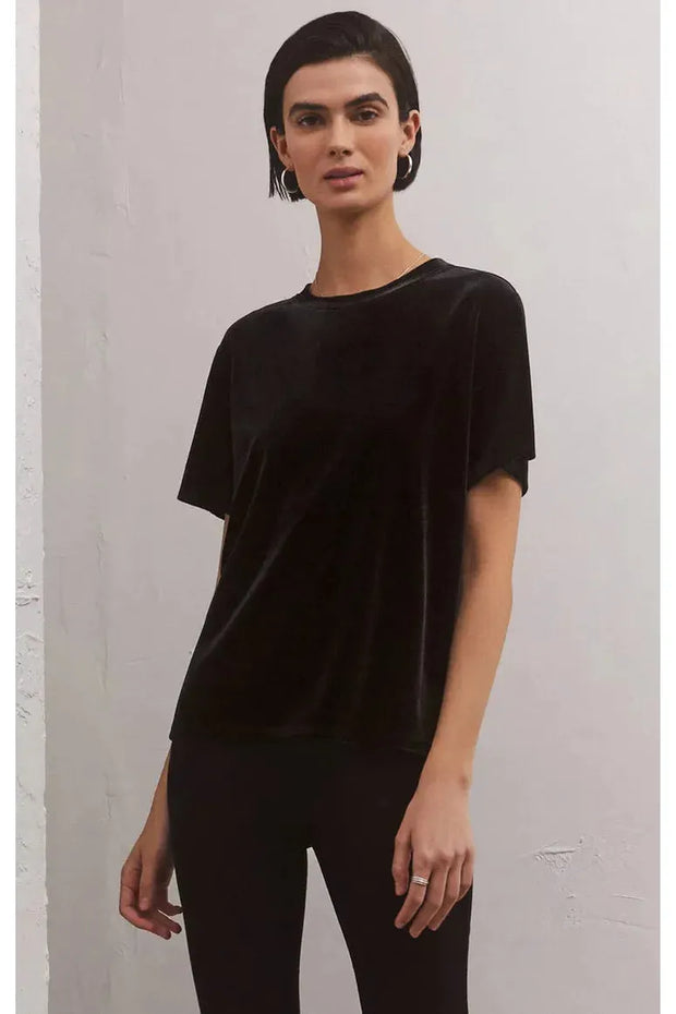 Simone Velvet Top