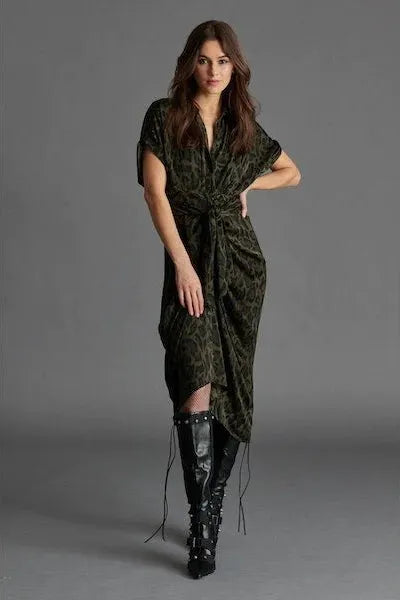Tori Dress - Army Green
