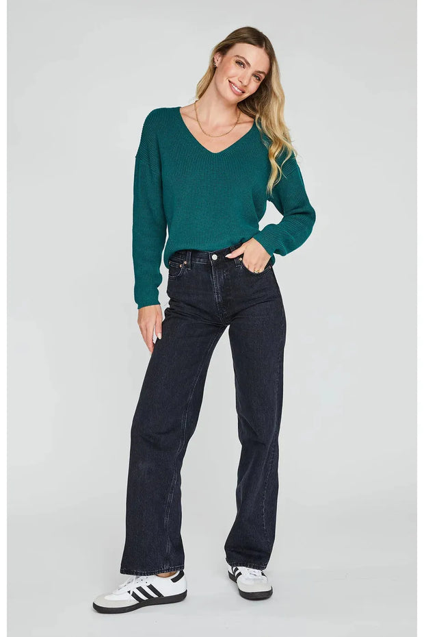 Tucker Sweater - Emerald