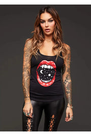Vampire Lips Tank