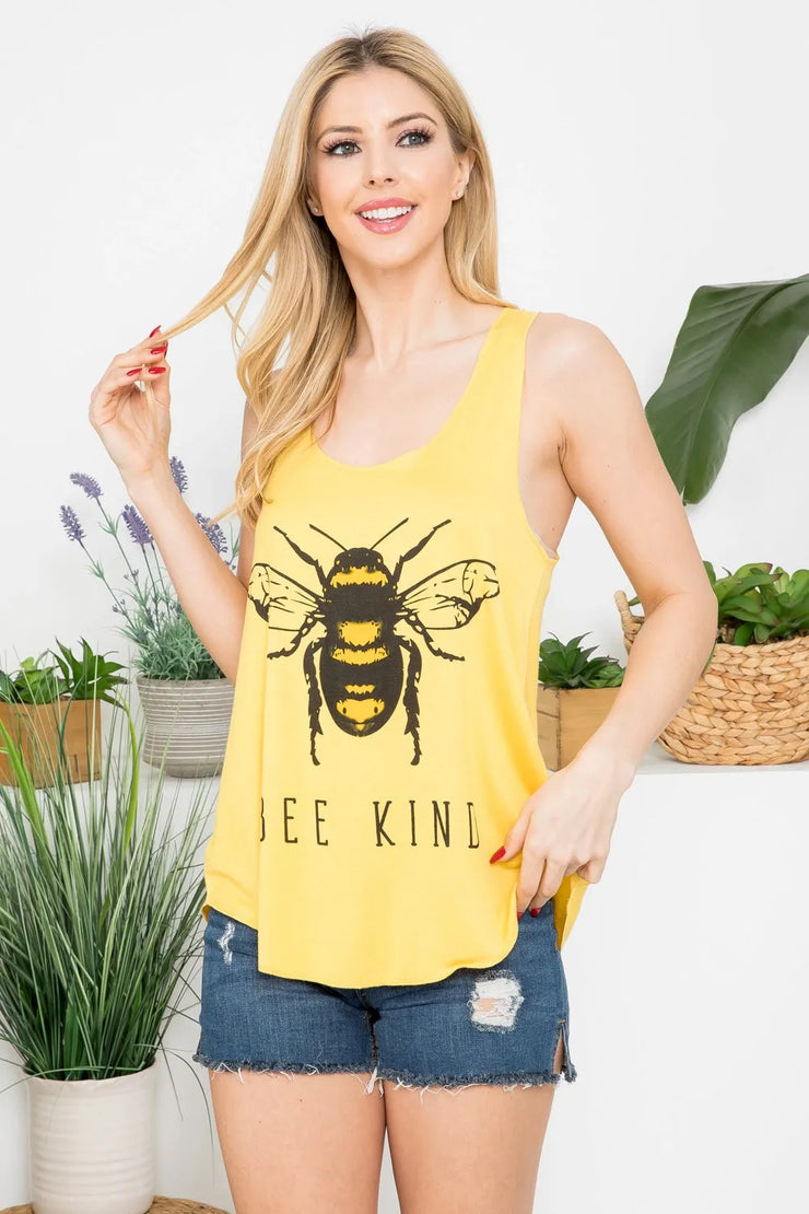 Bee Kind Graphic Tank