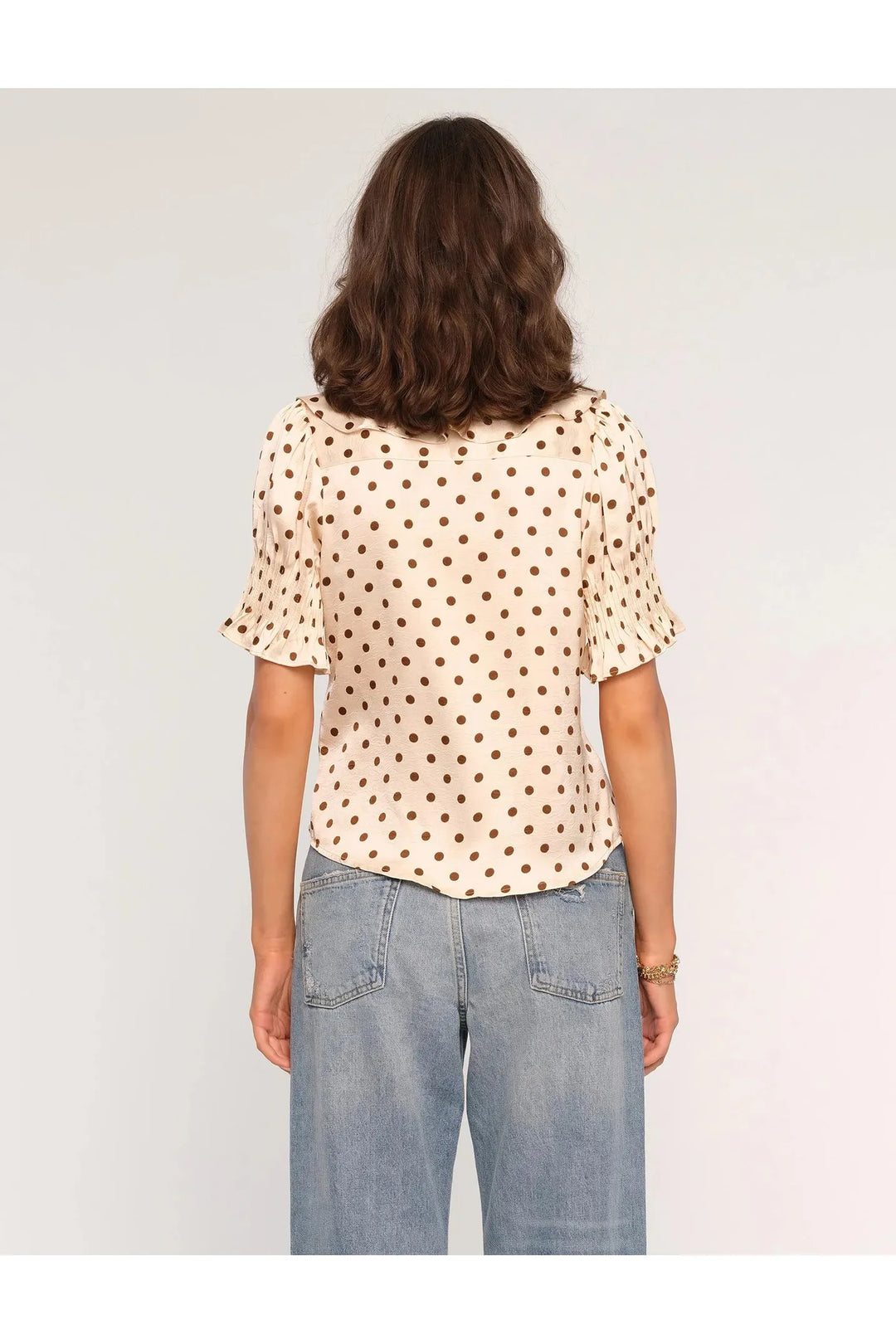 Eugenia Polka Dot Top