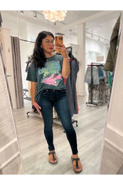 Kora Mid Rise Skinny - Darkstar