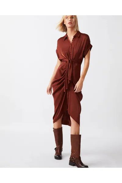 Tori Dress - Cinnamon