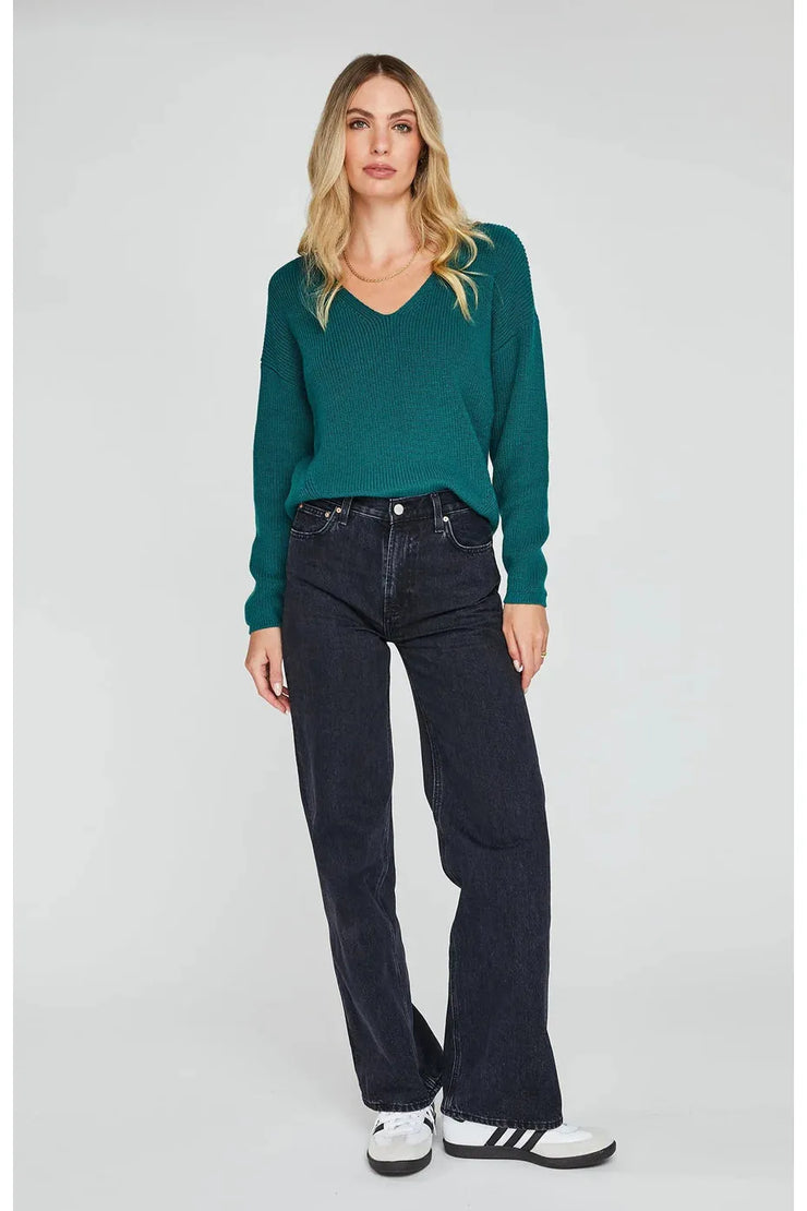 Tucker Sweater - Emerald