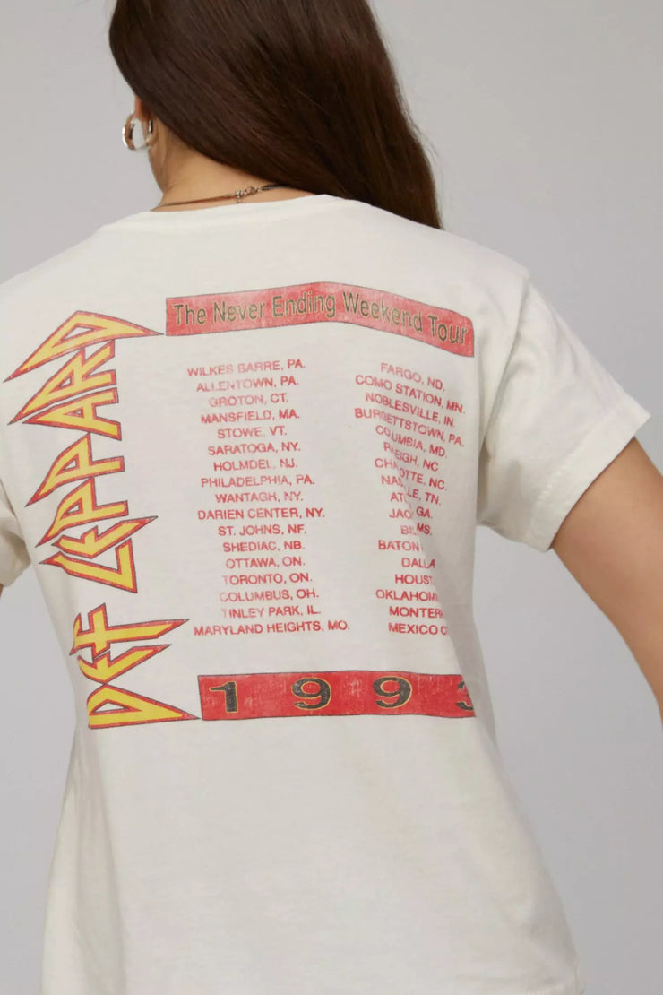 Def Leppard 1993 Tour Tee