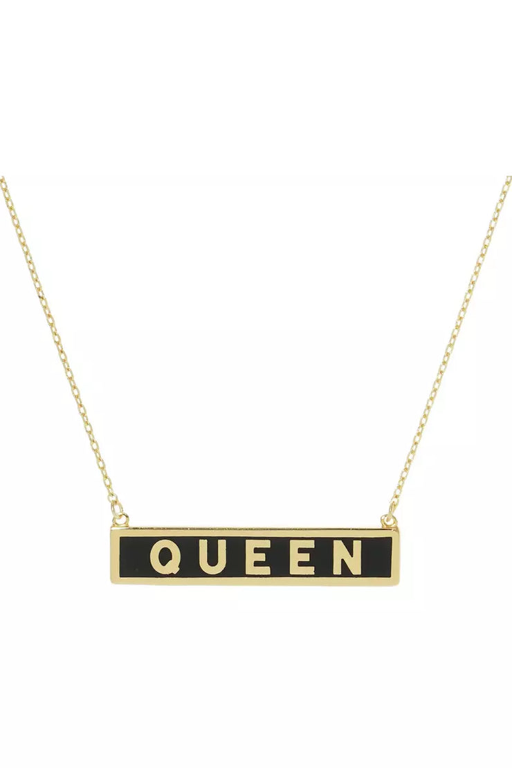 Queen Pendant Necklace